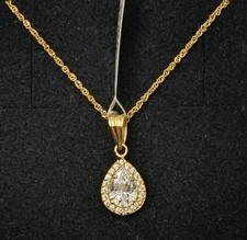 Pendentif Et Chaîne En Or 18K