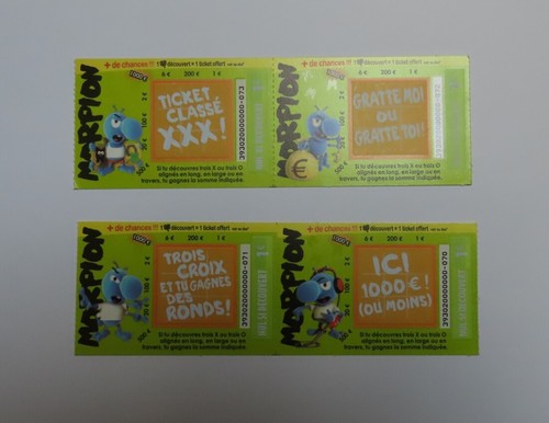 Ticket française des - de,