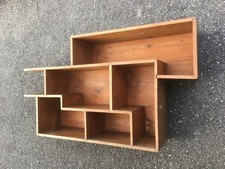 antique Bookcase bauhaus ? Étagère bibliothèque art deco ? 1900? wall shelves