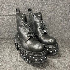 NEW ROCK Goth Punk Ankle Boots