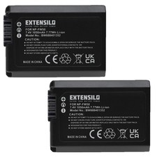 2 Batteries pour Sony Alpha