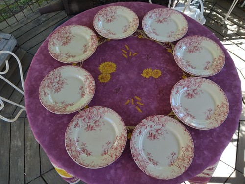 Assiettes plates porcelaine - assiettes,