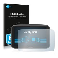 6 Pièces Film Protection Ecran pour TomTom Go 6200 Film Protecteur Clair