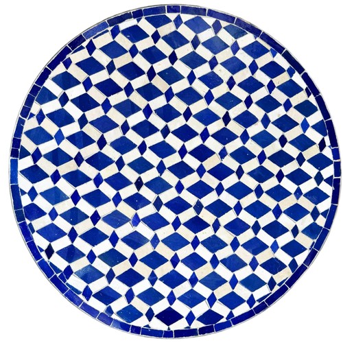 Plaque mosaïque bleue cm - mosaïque, 60