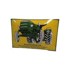 Plaque émaillée publicitaire