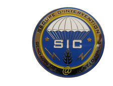 INSIGNE GENDARMERIE BREVET SIC (C'EST UN REFLET SUR LA PHOTO) GIGN