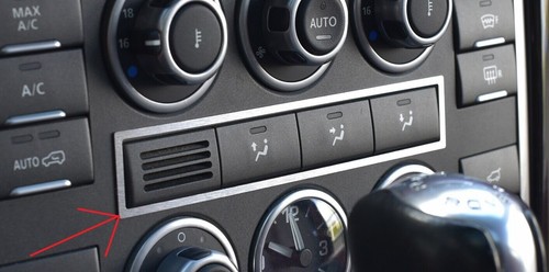 Plaque range rover l322 - rover,