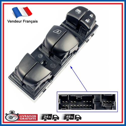 Bouton leve vitre - de,