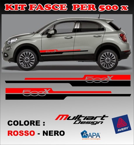 Adhésifs bandes pour fiat - bandes, 500