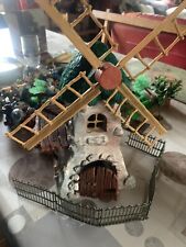 Moulin Schtroumpf Smurf 1981 Peyo Schleich Original Bon État