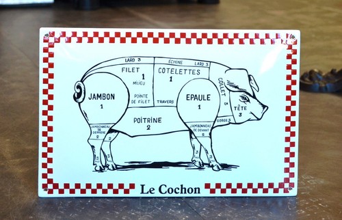 Plaque émaillée véritable