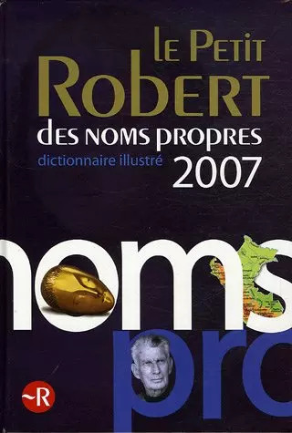 Petit robert des - robert, noms