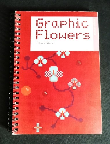 Graphic flowers motifs - flowers,