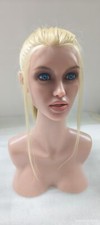 Real Silicone Sex Doll Head Real Oral Hole Tongue Mobile Jawbone Implanted Hair