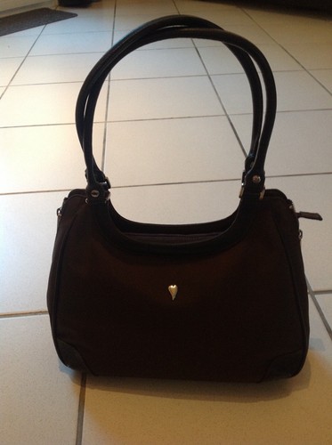 Sac main lancaster marron - sac,