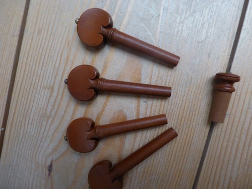 Violon chevilles marron - 4,