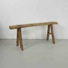 Ancien Banc En Bois Rustique