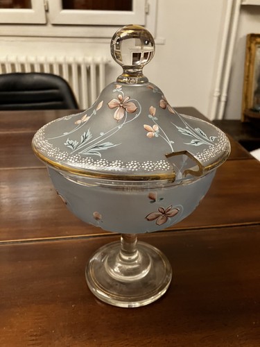 Compotier verre soufflé - en,