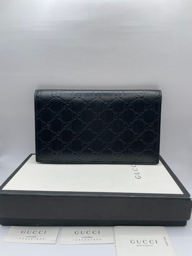 Gucci porte monnaie cuir - porte-monnaie,