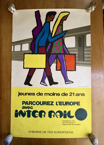 Affiche originale inter - affiche, « inter