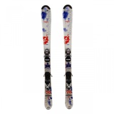 Ski occasion junior Rossignol Bandit 70 + fixations