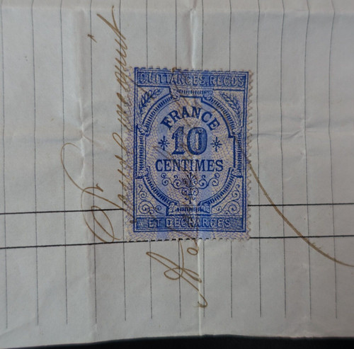 Timbre fiscaux quittance - timbre,