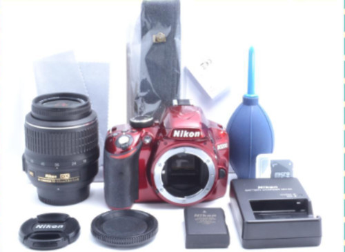 Nikon d3200 rouge 2 - d3200,