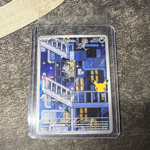 Pokémon jcc carte miaouss - pokémon,