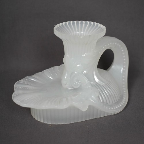 Bougeoir ancien verre - ancien,