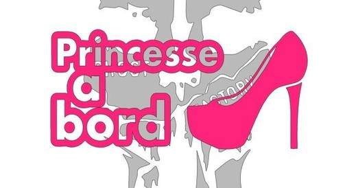Stickers princesse auto