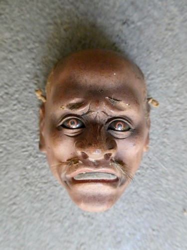 Masque miniature asie xix eme - miniature,
