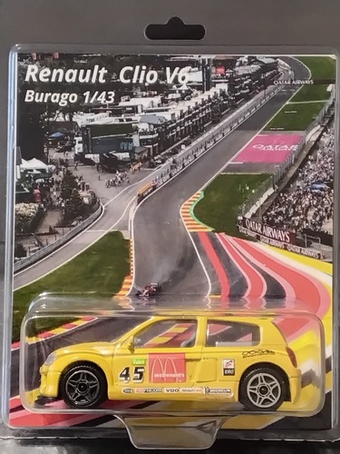 Burago renault clio - burago, ,