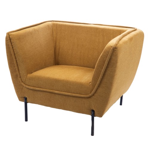 Fauteuil provence moutarde - fauteuil,