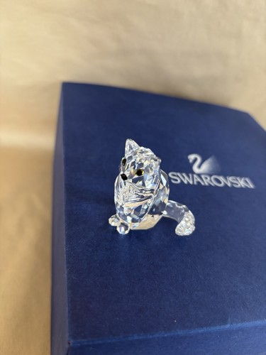 Swarovski crystal cat - crystal,