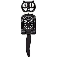 Kit Cat Klock Classic Black-