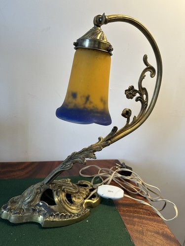 Lampe art nouveau - art,