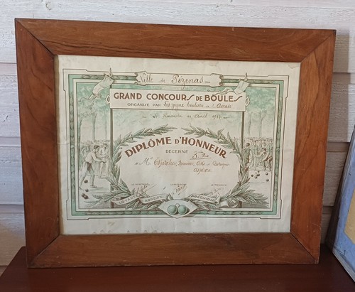Pétanque grand concours - grand, de