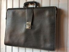 Grand  cartable GRAIN PÉCARI cuir noir graine ( N/G) D