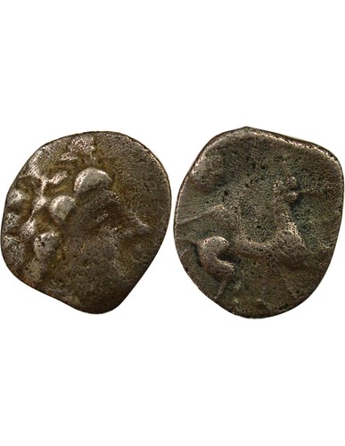 Gaule obole argent - obole,
