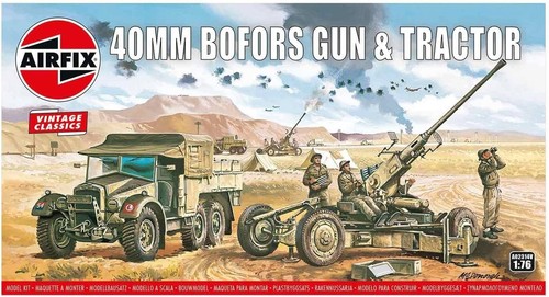 Airfix bofors 40mm - bofors,