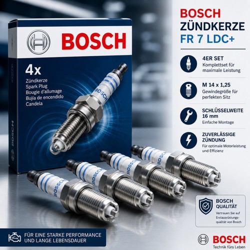 Bosch bougie allumage - bosch, 4x