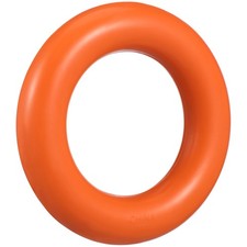 Anneau de jouet de morsure de chien en caoutchouc naturel, jouet à