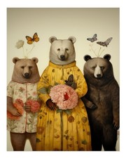 Tableau mural ludique famille