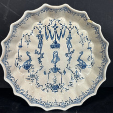 Assiette Italie milieu XVIIIe Italie du Nord, Turin ?  Manufacture à déterminer