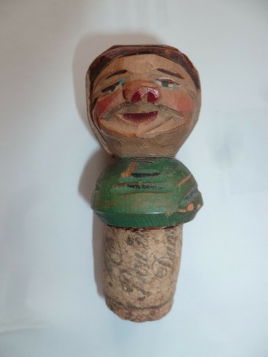 Ancien bouchon sculpte - bouchon,