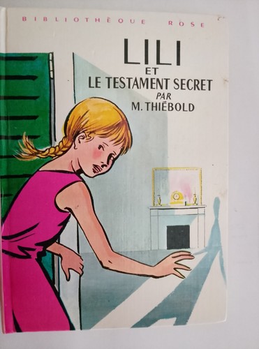 Livre bibliotheque rose - rose, lili