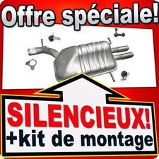 Silencieux Arriere pour AUDI A4 B5 2.4 2.6 2.8 Quattro 1995-2001 échappement