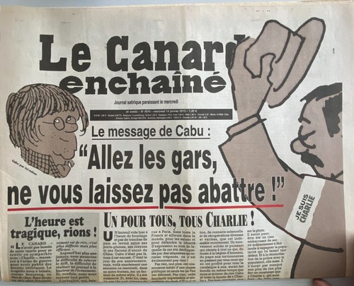 Charlie hebdo canard enchaîne - canard,