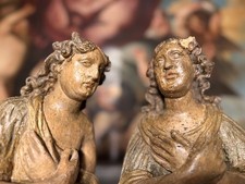 Paire d’Anges d'Autel – mi