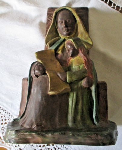 Superbe sculpture sainte anne - sainte,